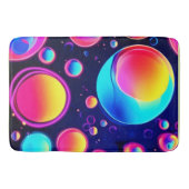 Neon Bubble Universe Badmat (Voorkant)