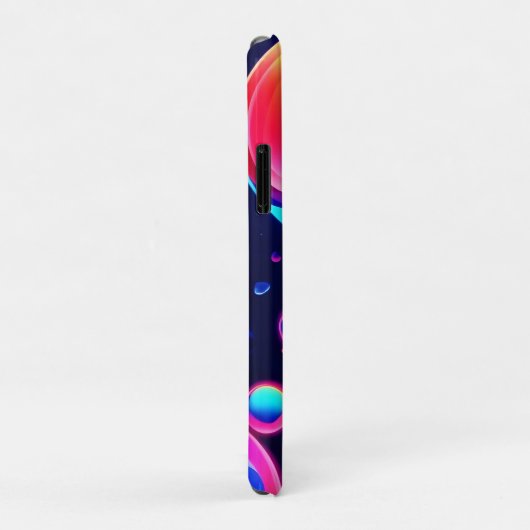 Neon Bubble Universe Case-Mate iPhone Case (Achterkant/rechts)
