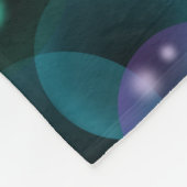 Neon Bubbles Fleece Deken (Hoek)