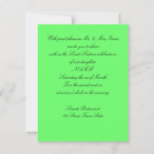 Neon Bubbles Sweet Sixteen Uitnodiging (Achterkant)