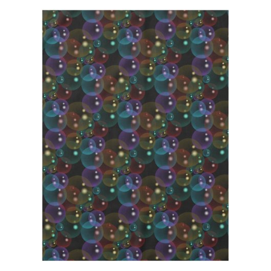 Neon Bubbles Tafelkleed (Voorkant)