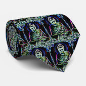 Neon Buddha Stropdas (Opgerold)