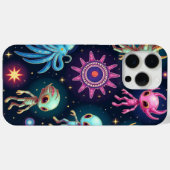 Neon Buitenaardse Wezens iPhone/iPad Hoes (Achterkant (horizontaal))