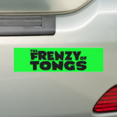 neon bumpah bumpersticker (Op auto)