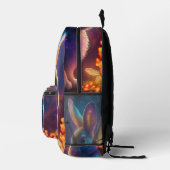 Neon Bunny Bedrukte Rugzak (Rechts)