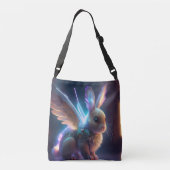 Neon Bunny Crossbody Tas (Achterkant)