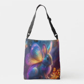 Neon Bunny Crossbody Tas (Achterkant)