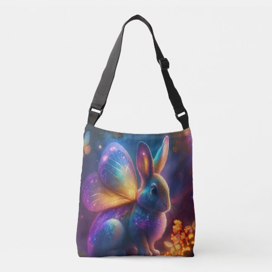 Neon Bunny Crossbody Tas (Voorkant)