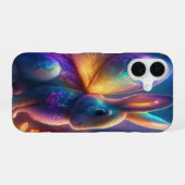 Neon Bunny iPhone 16 Hoesje (Achterkant horizontaal)