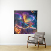 Neon Bunny Wandkleed (In Situ (horizontaal))