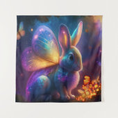 Neon Bunny Wandkleed (Voorkant)
