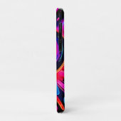 Neon Burst: Abstracte energie Case-Mate iPhone Case (Achterkant/links)