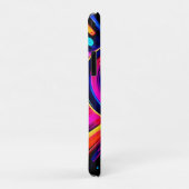 Neon Burst: Abstracte energie Case-Mate iPhone Case (Achterkant/rechts)