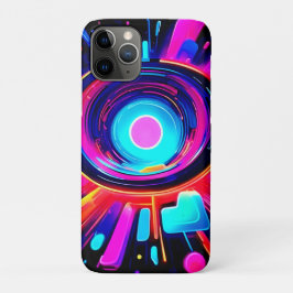Neon Burst: Abstracte energie Case-Mate iPhone Case