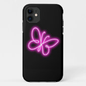 Neon butterfly Case-Mate iPhone case (Achterkant)