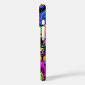 Neon Butterfly-Collectie Case-Mate iPhone Case (Achterkant / Links)