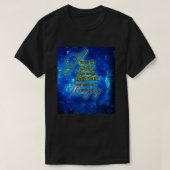 Neon Butterfly drocatcher Paars dat we van D houde T-shirt (Design voorkant)