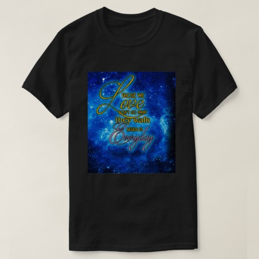 Neon Butterfly drocatcher Paars dat we van D houde T-shirt (Design voorkant)