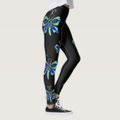 Neon Butterfly Leggings (Rechts)