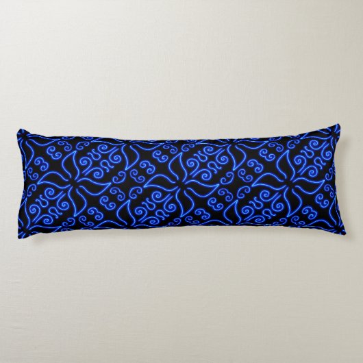 Neon Butterfly Lichaamskussen (Achterkant)