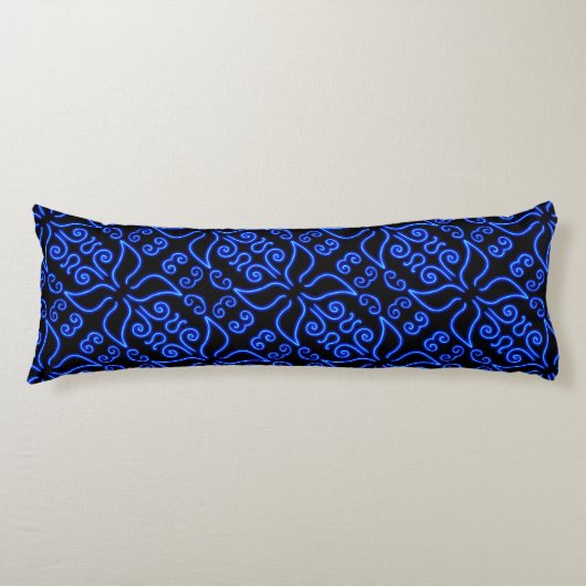 Neon Butterfly Lichaamskussen (Voorkant)