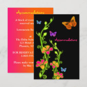 Neon Buttterflies & de Kaart van de Bijlage van (Voorkant / Achterkant)