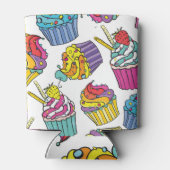 Neon Cakes: Pop Art Pattern. Blikjeskoeler (Achterkant)