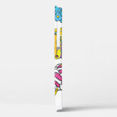 Neon Cakes: Pop Art Pattern. Case-Mate iPhone Case (Achterkant / Links)