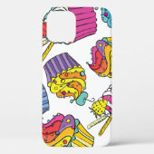 Neon Cakes: Pop Art Pattern. Case-Mate iPhone Case (Achterkant)