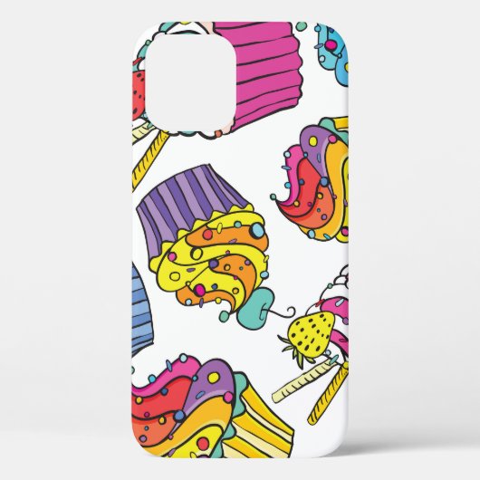 Neon Cakes: Pop Art Pattern. Case-Mate iPhone Case (Achterkant)