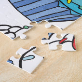 Neon Cakes: Pop Art Pattern. Legpuzzel (Zijkant)