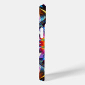Neon caleidoscoop ontwerp Case-Mate iPhone case (Achterkant / Rechts)