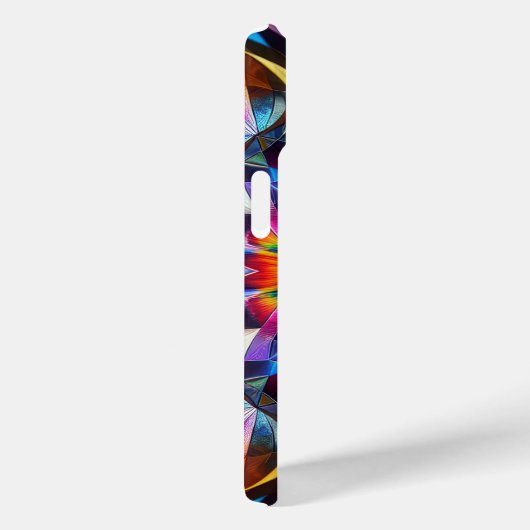 Neon caleidoscoop ontwerp Case-Mate iPhone case (Achterkant / Rechts)