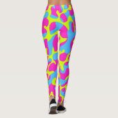 Neon Camo Leggings (Achterkant)