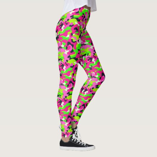 Neon Camouflage Leggings (Rechts)