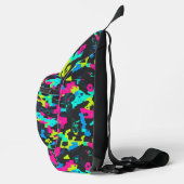 Neon Camouflage Pattern Sling Bag (Rechts)