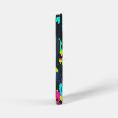 Neon Camouflagepatroon iPhone Hoesje (Rechterkant)