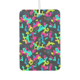 Neon Camouflagepatroon Luchtverfrisser