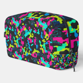 Neon Camouflagepatroon Toilettasje