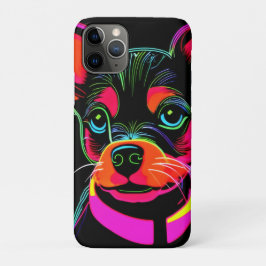 Neon Canine Puppy Art Case-Mate iPhone Case