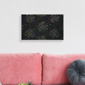 Neon Canvasprint met uitgerekte afbeelding Canvas Afdruk (Insitu (Woonkamer))