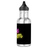 Neon Carpe Diem Word Art Waterfles (Rechts)