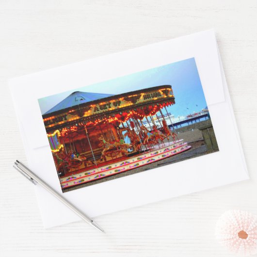 Neon Carrousel stickers (Envelop)