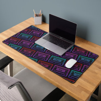 Neon Cassette Bureaumat – Rood Roze