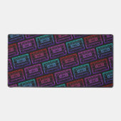 Neon Cassette Bureaumat – Rood Roze (Voorkant)