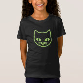 Neon Cat T-shirt (Voorkant)