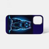 Neon Cat Vivid Achtergrond-97948 iPhone Hoesje (Achterkant horizontaal)