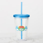 Neon Central Perk Logo Acryl Drinkbeker (Voorkant)