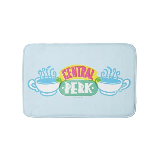 Neon Central Perk Logo Badmat (Voorkant)