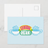 Neon Central Perk Logo Briefkaart (Voorkant / Achterkant)
